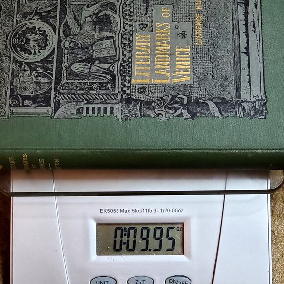 Literary Landmarks Of Venice Laurence Hutton 1896 Harper And Brothers Publishers - Picture 13 of 13